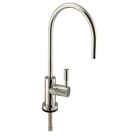 Westbrass Contemporary 11" Cold Water Dispenser in Polished Nickel D2036-NL-05